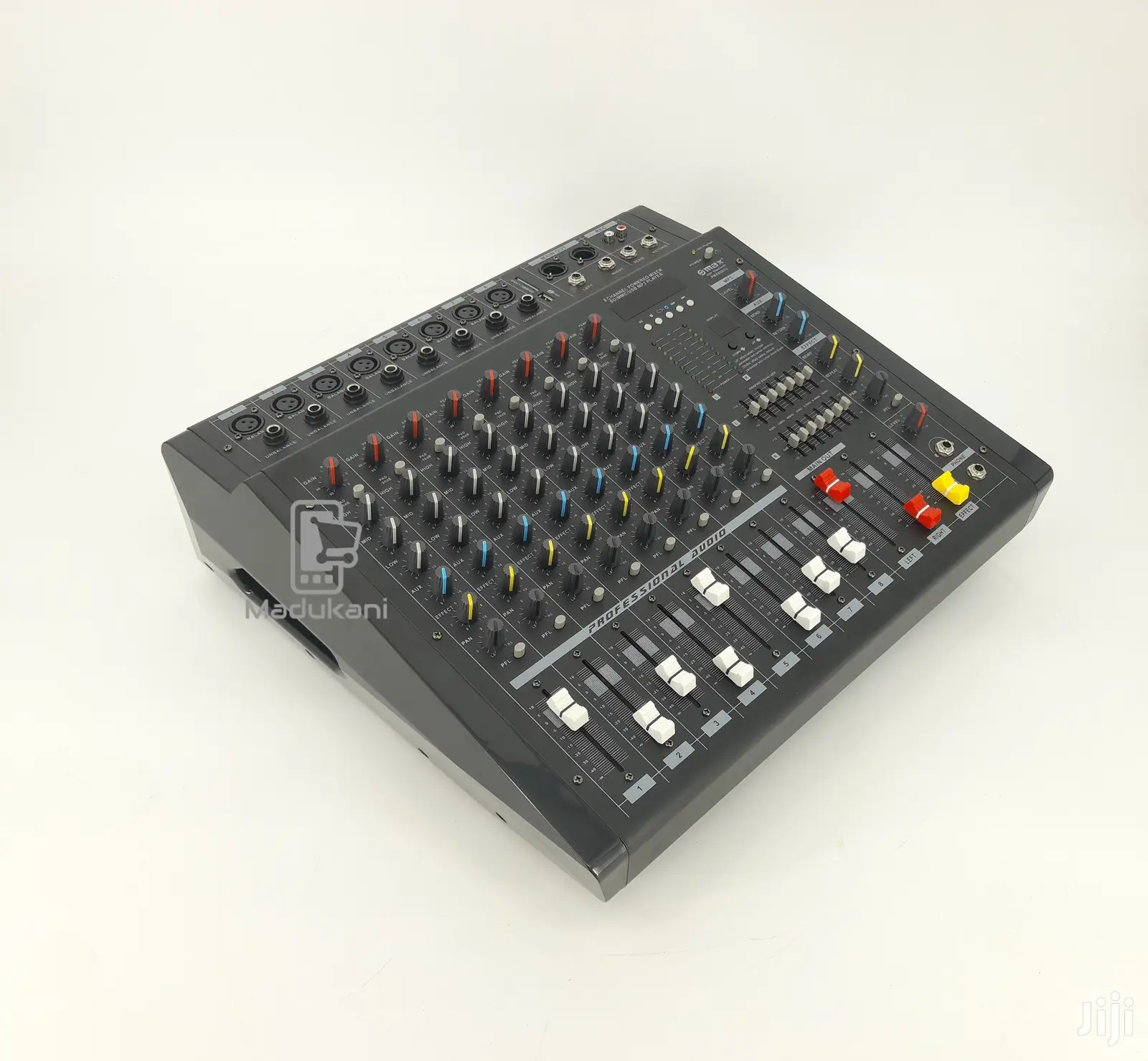 Max PMX808D 8 Channel Powered Mixer Mixing Console Japan