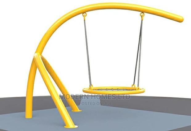 Colorful Children Swing With Comfortable Seats - thumbnail 5