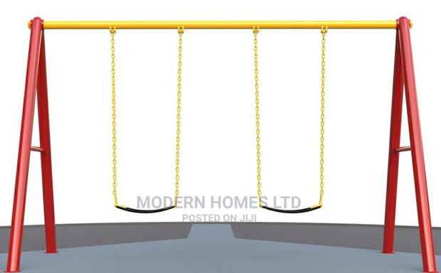 Colorful Children Swing With Comfortable Seats - thumbnail 6