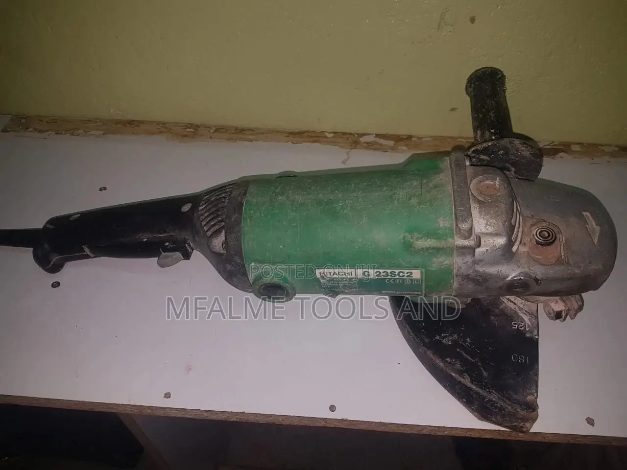 Angle Grinder -Genuine Hitachi 9 Inch Heavy Duty 240v- EX-UK