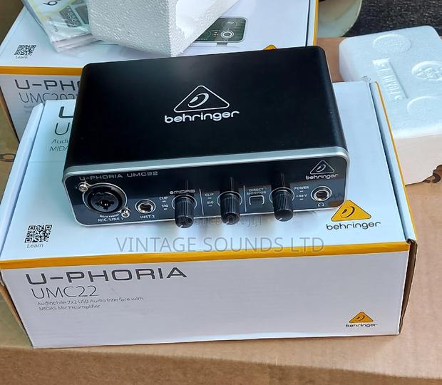 Behringer U-Phoria Um22hd Usb Audio Interface - main view