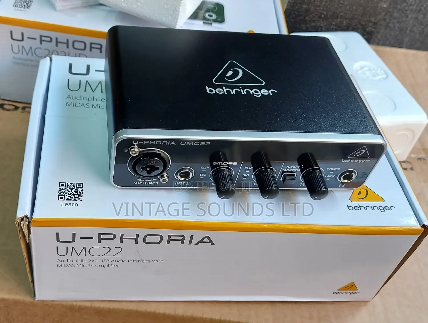 Behringer U-Phoria Um22hd Usb Audio Interface
