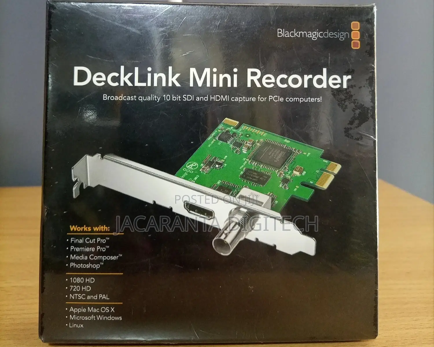 Black Magic Decklink Mini Recorder Hd