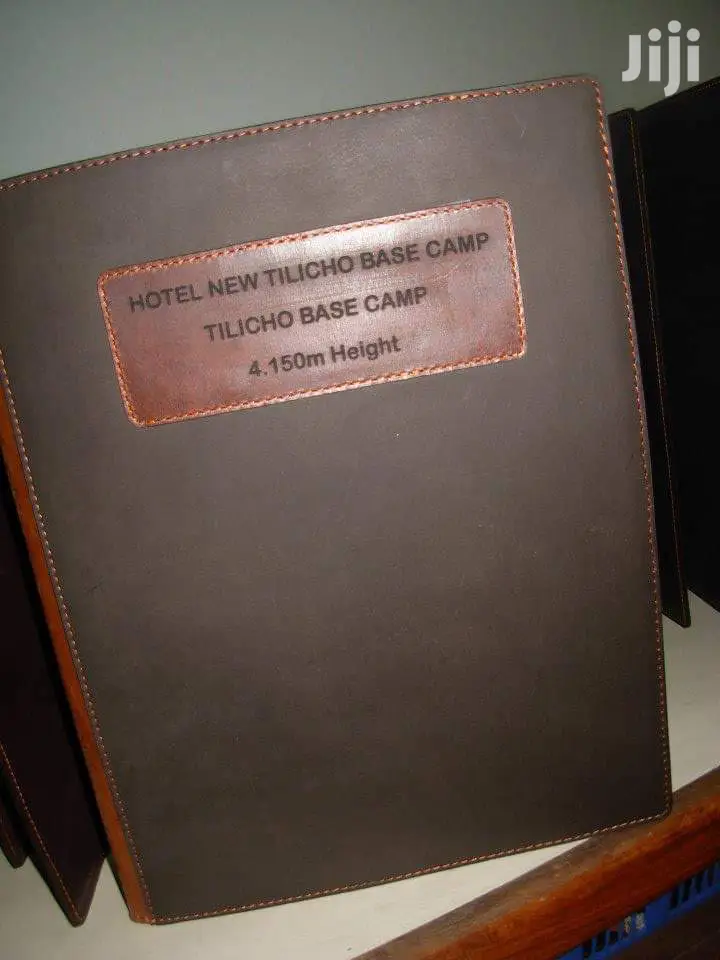 Hotel/Restaurant Menu Cover Printing Services