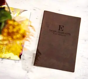 Hotel/Restaurant Menu Cover Printing Services