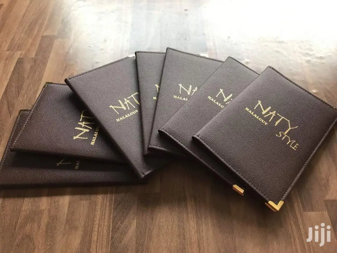 Hotel/Restaurant Menu Cover Printing Services
