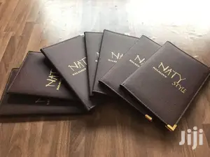Hotel/Restaurant Menu Cover Printing Services
