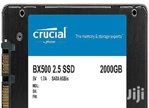 Crucial Bx500 2.5" Sata Internal Ssd 2tb