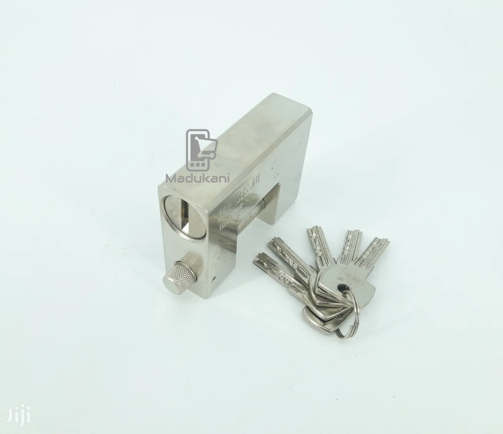 1kg 94mm Hardened Solid Steel Monoblock Padlock, Thick Shack