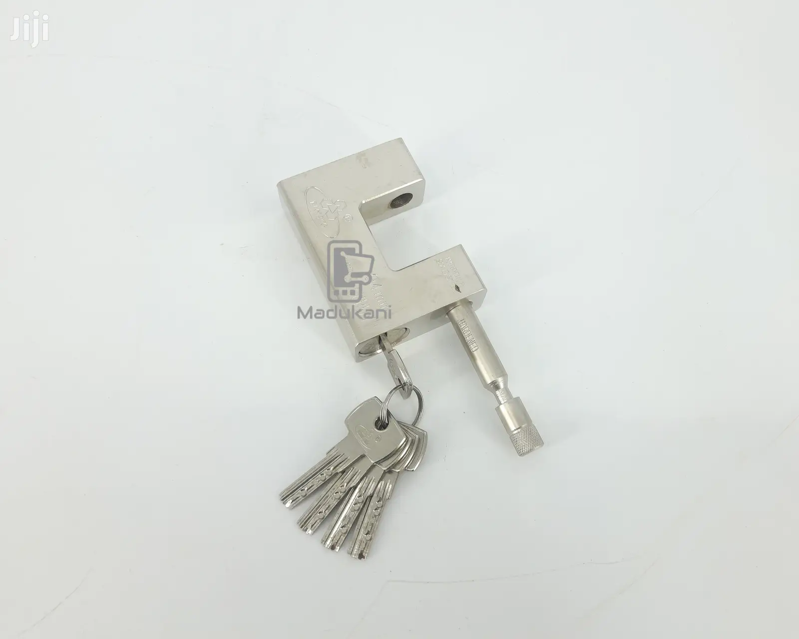 1kg 94mm Hardened Solid Steel Monoblock Padlock, Thick Shack