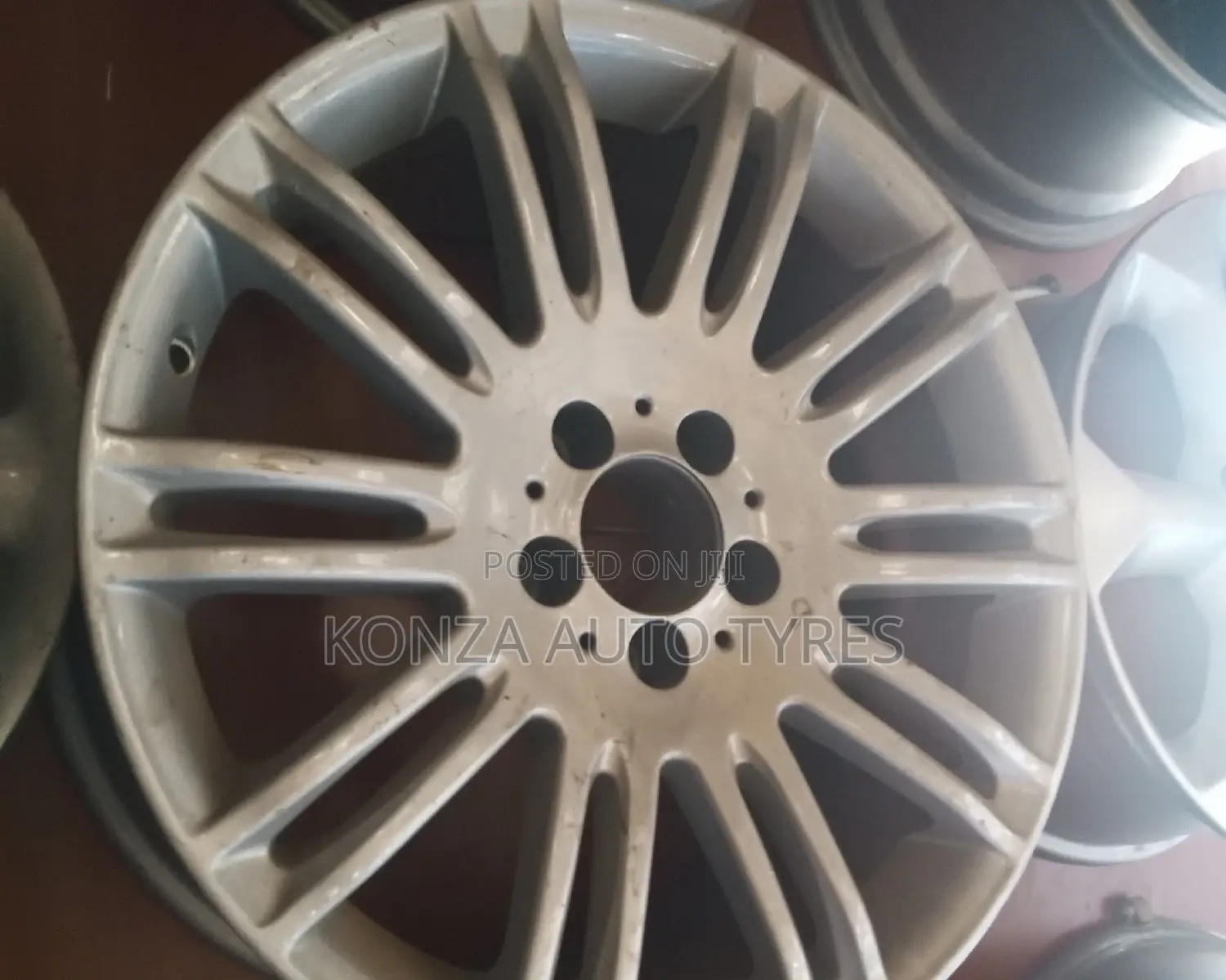 Mercedes Benz Sport Rims Size 18.