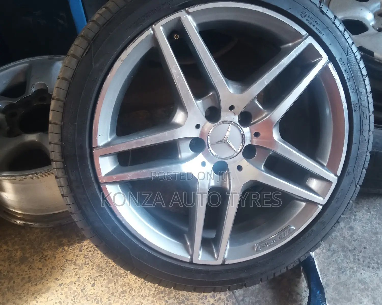 Mercedes Benz Sport Rims Size 17.