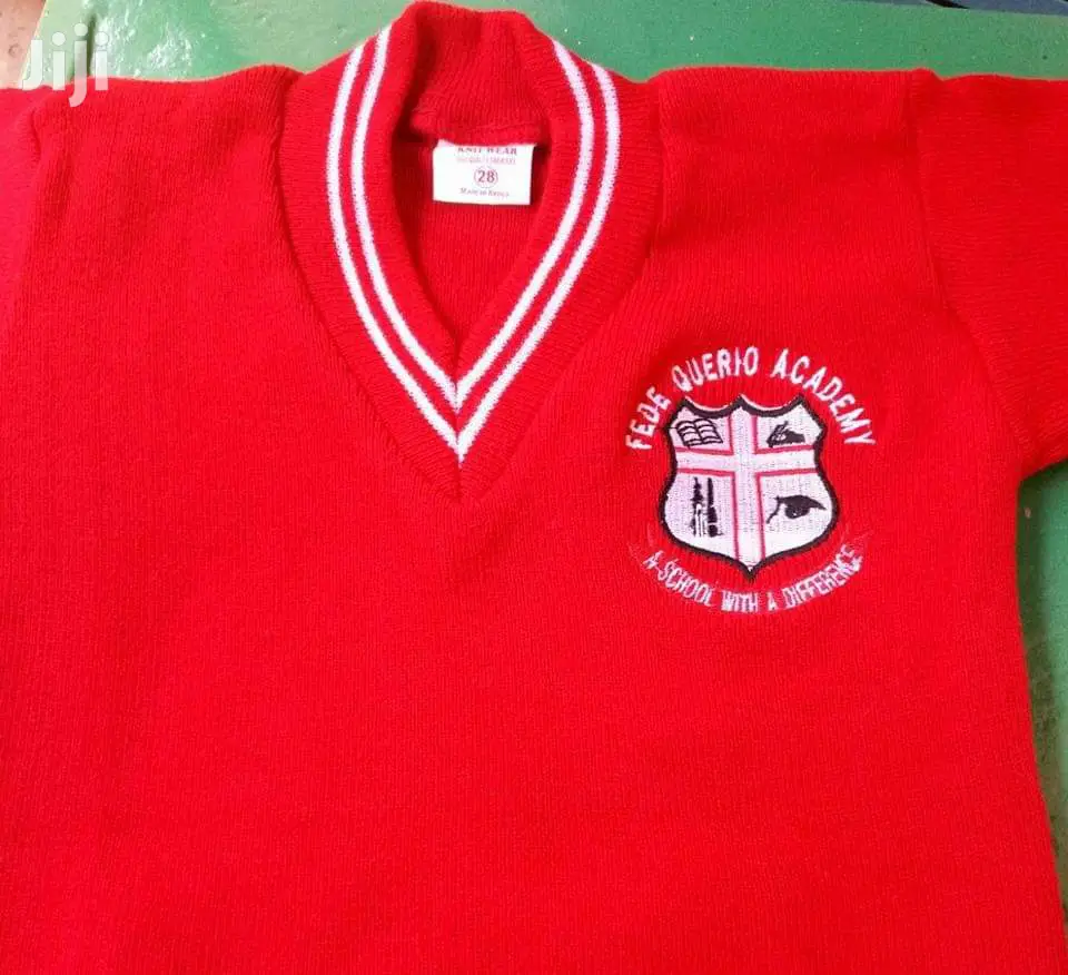 School Sweater Embroidery/Printing and Logo Designing