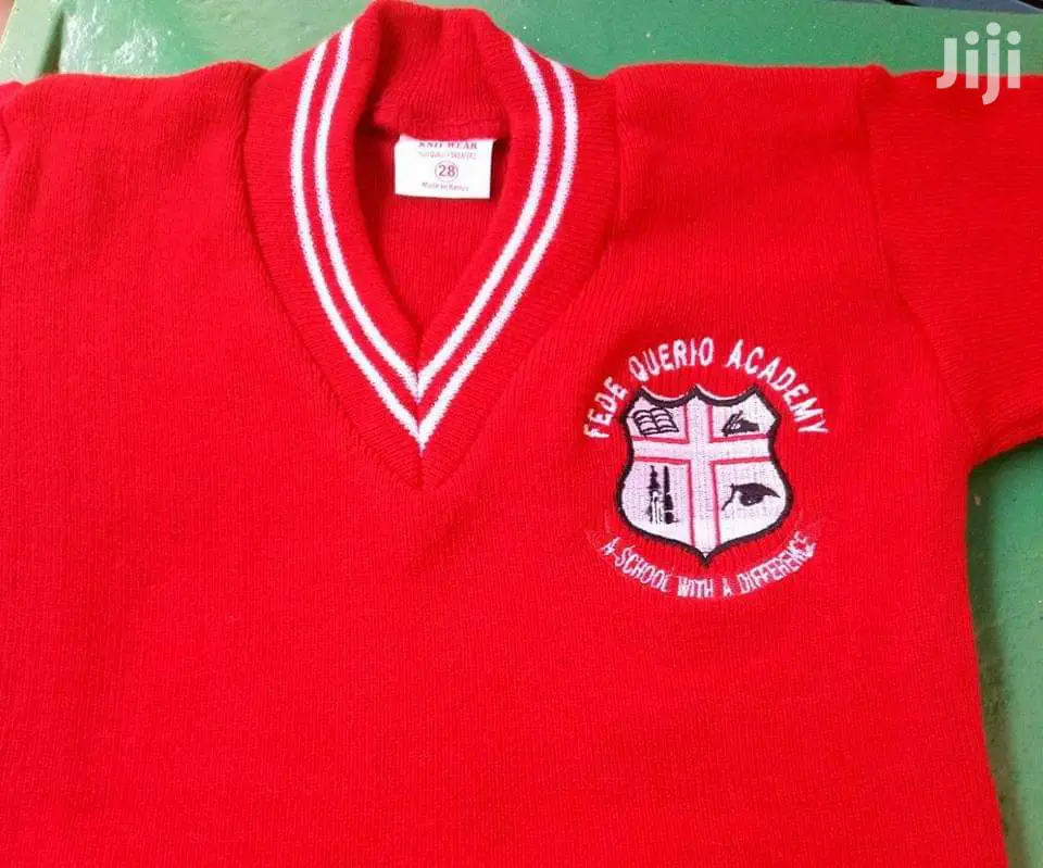 School Sweater Embroidery/Printing and Logo Designing