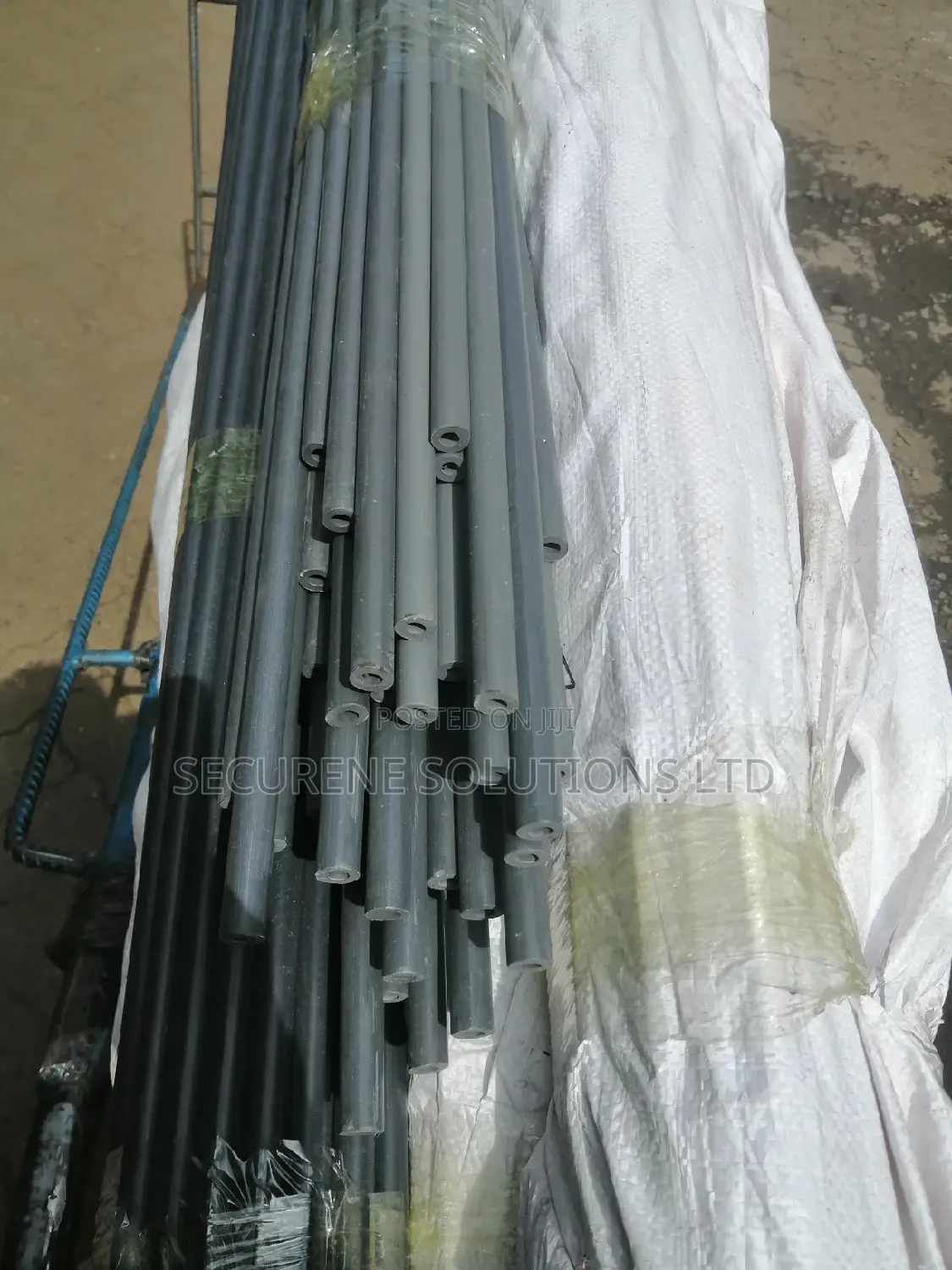 Electric Fence Insupipe 4meters 16.9mm PVC Black