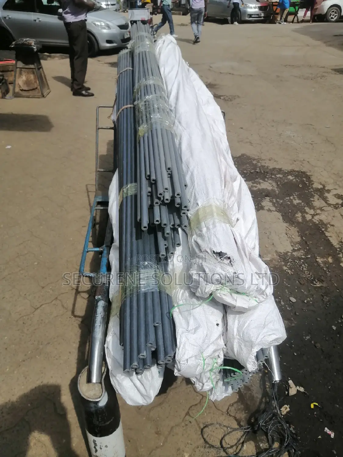 Electric Fence Insupipe 4meters 16.9mm PVC Black