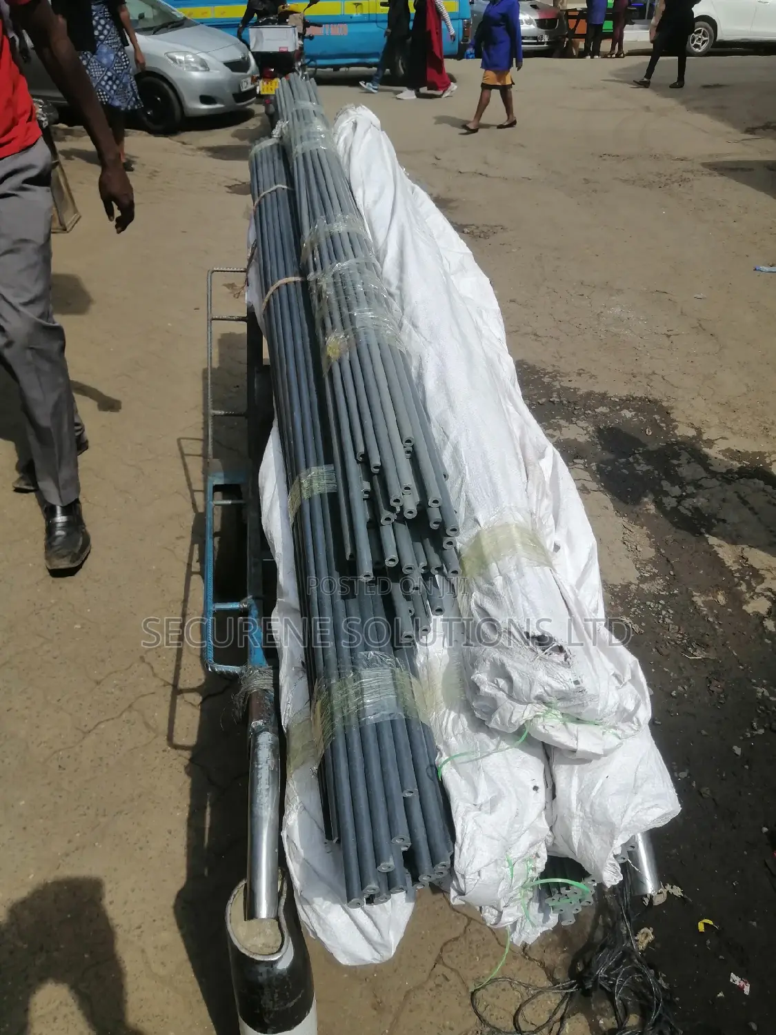 Electric Fence Insupipe 4meters 16.9mm PVC Black