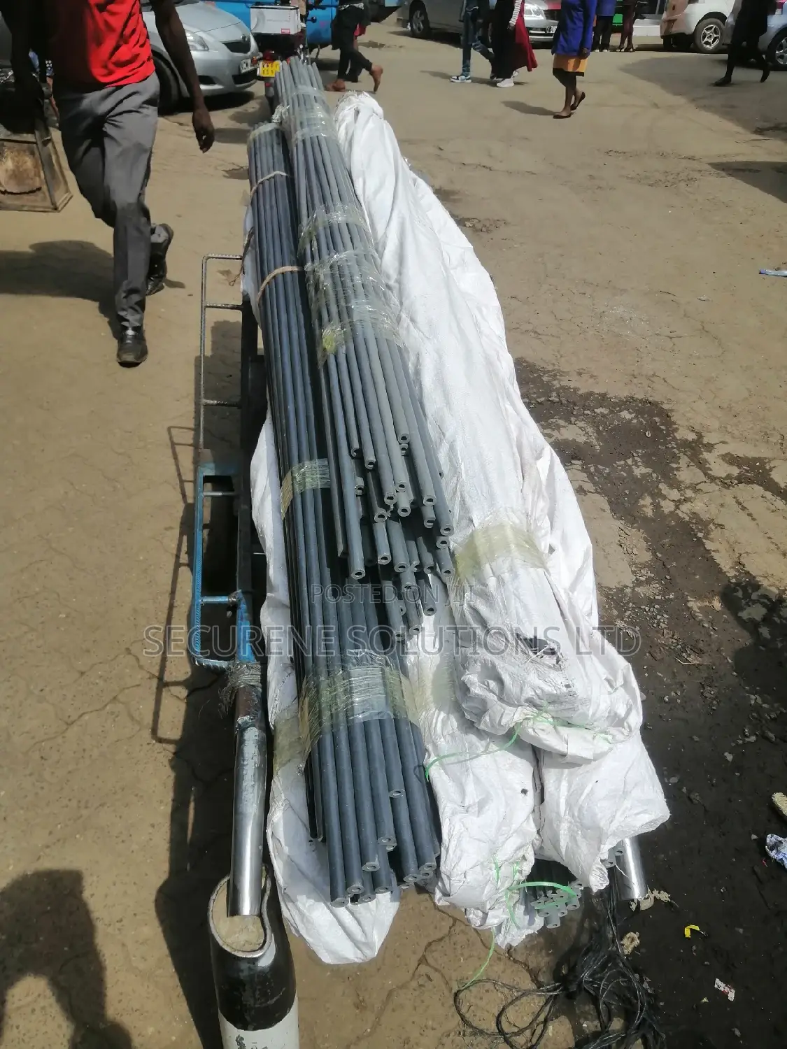 Electric Fence Insupipe 4meters 16.9mm PVC Black