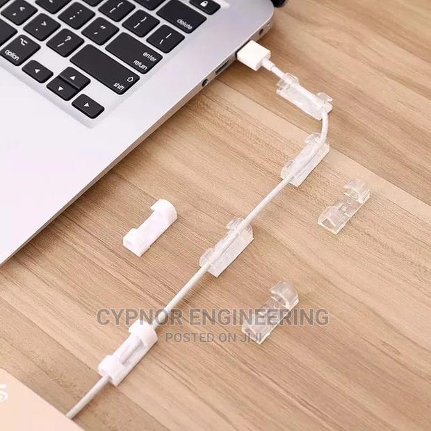 Cable Holders 20pcs Pack With Adhesive - thumbnail 2