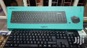 Logitech MK 290 Wireless Keyboard With Mouse.