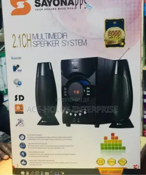 Sayona Sht-1160bt Sub-Woofer System - Black