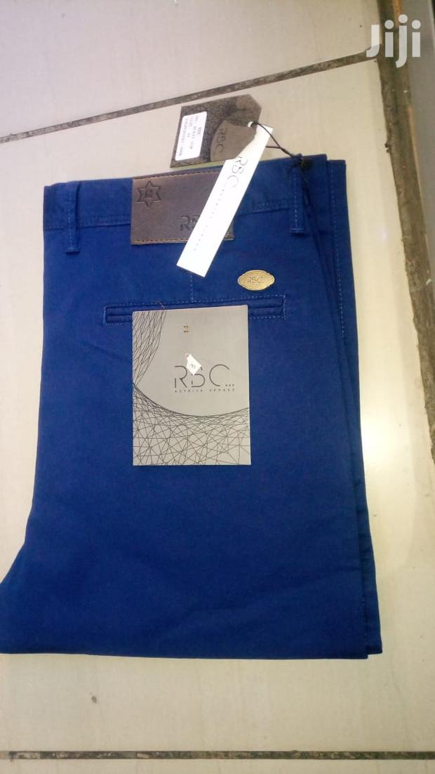 Men Soft Khaki Trousers - thumbnail 2