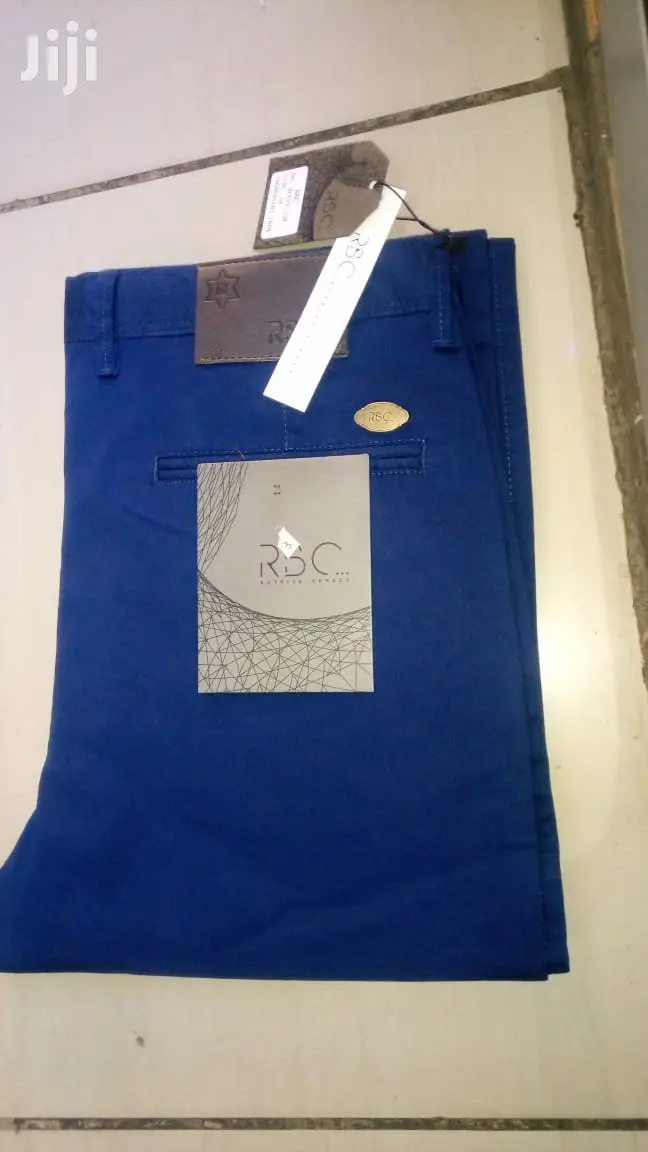 Men Soft Khaki Trousers