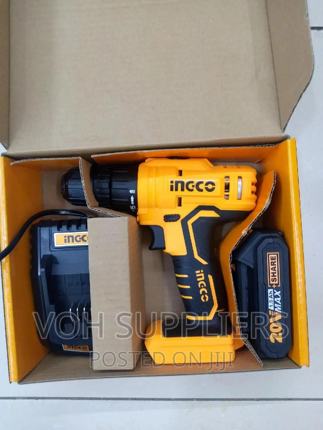 Ingco Cordless Drill 20v