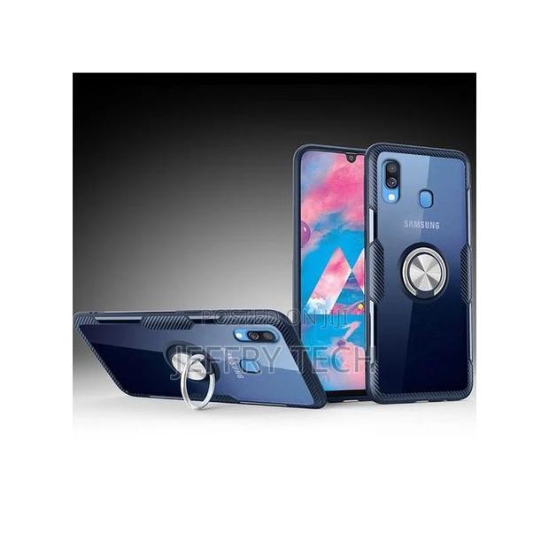 Back Cover With a Ring for A30,BLACK - thumbnail 2