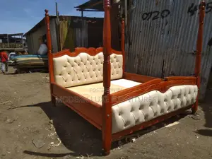 Modern 6*6 Mahogany Bed