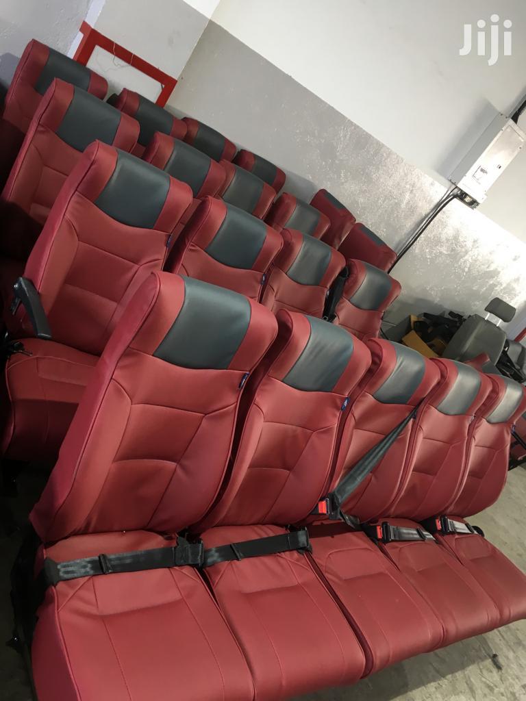 Executive Non-reclining Shuttle/Bus Seats In PVC