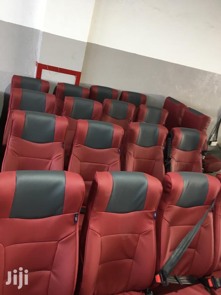 Executive Non-reclining Shuttle/Bus Seats In PVC
