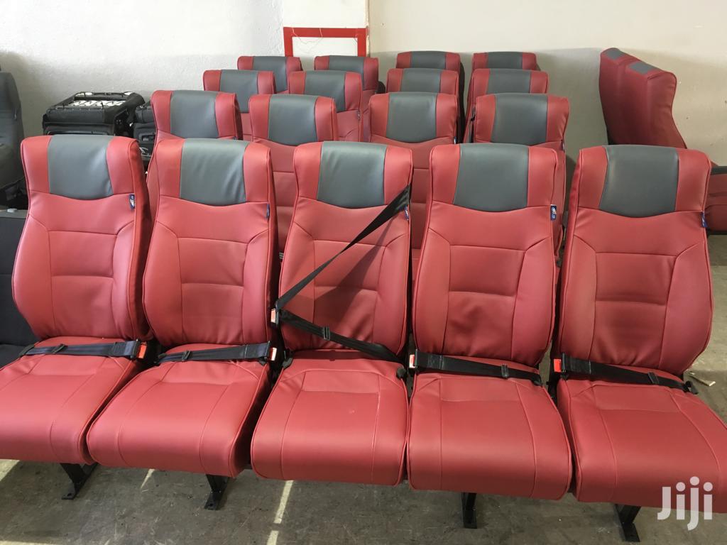 Executive Non-reclining Shuttle/Bus Seats In PVC