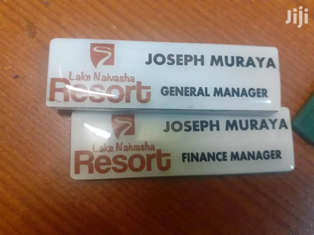 Name Tags for Schools, Office, Restaurants, Work Stations