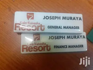 Name Tags for Schools, Office, Restaurants, Work Stations