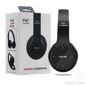 P47 Wireless Headphones With Memorycard Slot