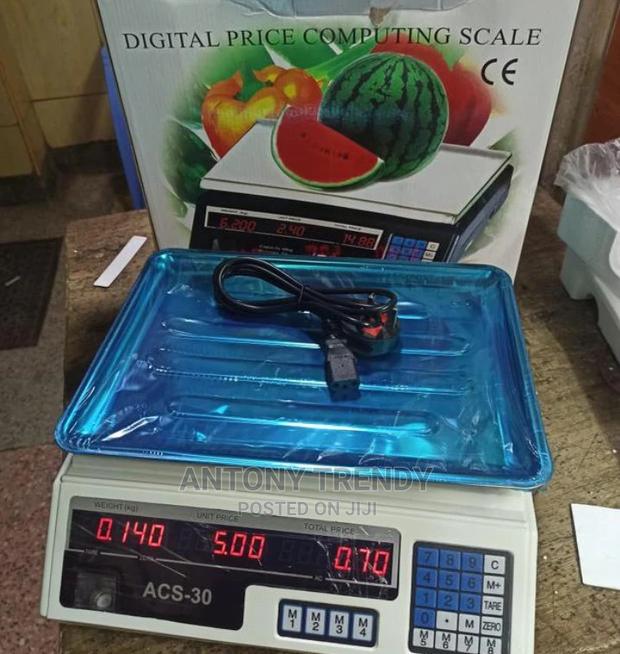 Weighing Scale For Meat - main view