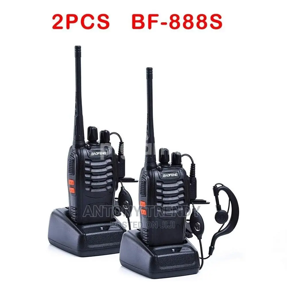Baofeng Bf-888s 2-Way Portable Handheld Walkie Talkie Radio