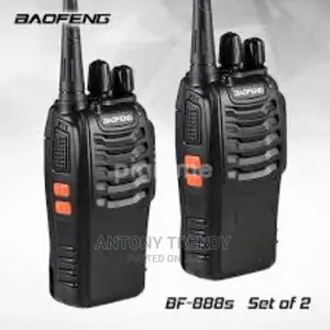 Baofeng Bf-888s 2-Way Portable Handheld Walkie Talkie Radio