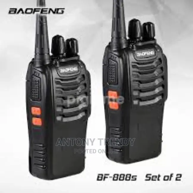 Baofeng Bf-888s 2-Way Portable Handheld Walkie Talkie Radio