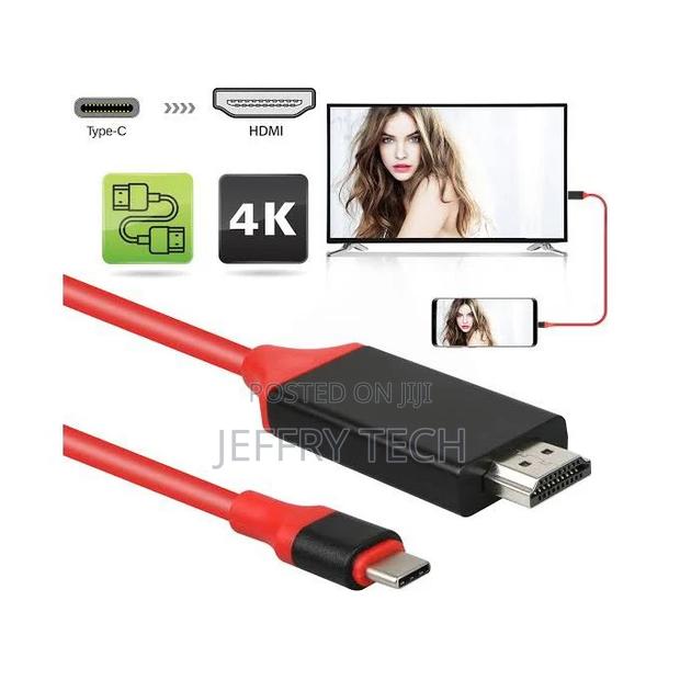 4K Type-C to HDMI Cable Adapter for Android 2.0 M - thumbnail 3