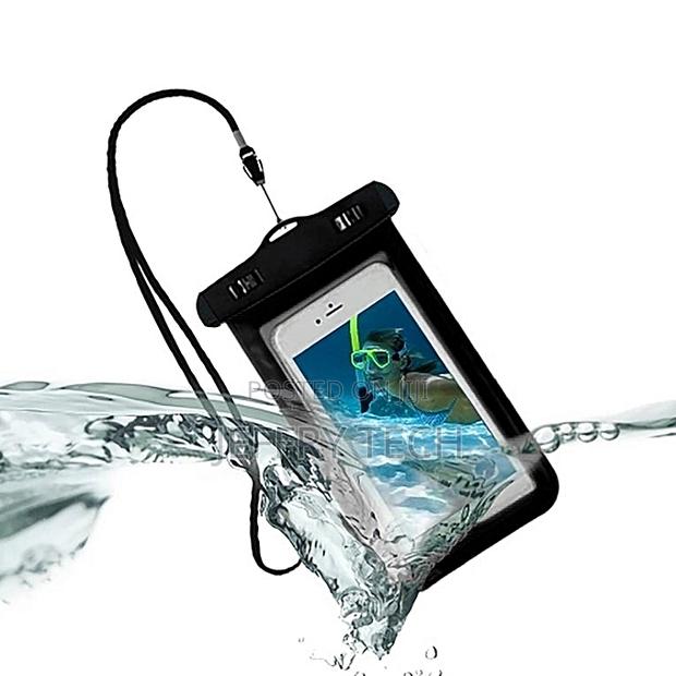 Underwater Cellphone Dry Bag Case Black - thumbnail 2