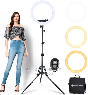 14 Inch Ring Light With Tripod Stand