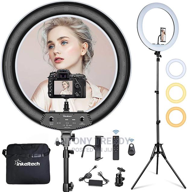 21'' Selfie Ring Light With Tripod - main view