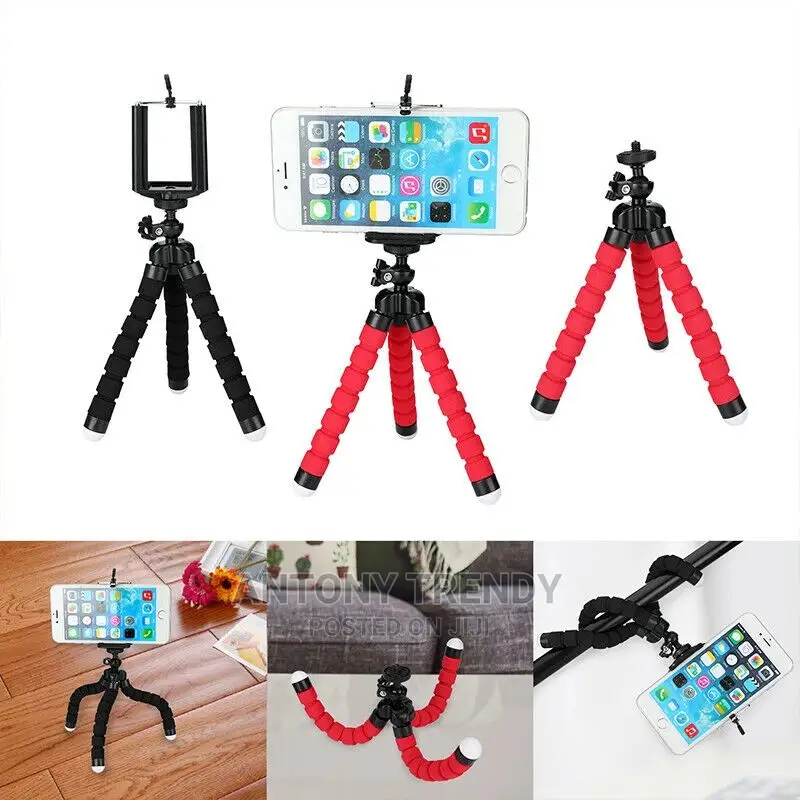 Mini Flexible Octopus Tripod Holder Stand