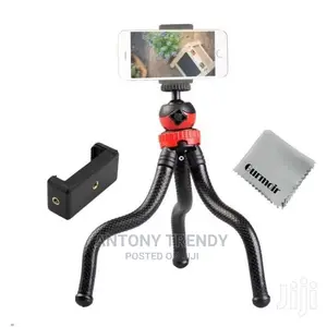 Generic Mini Octopus Flexible Tripod Stand Mount Holder