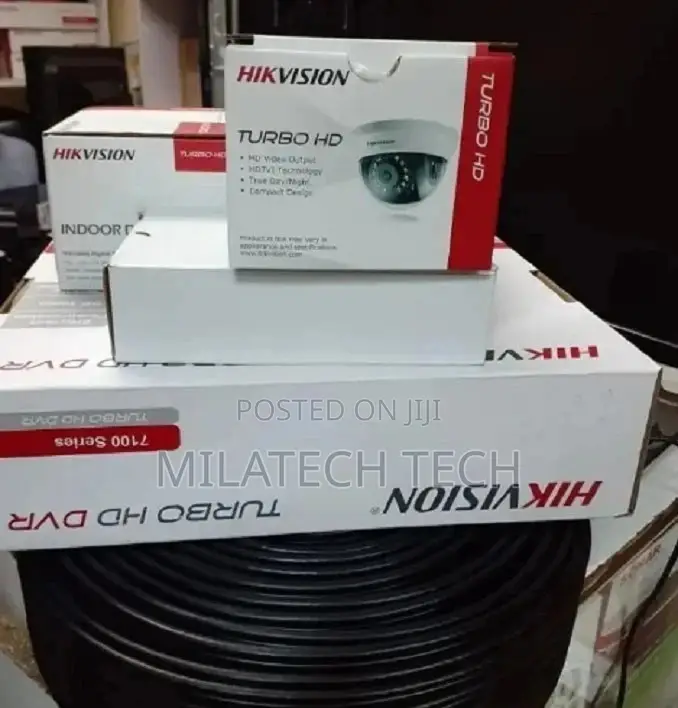Complete of 4 CCTV Cameras