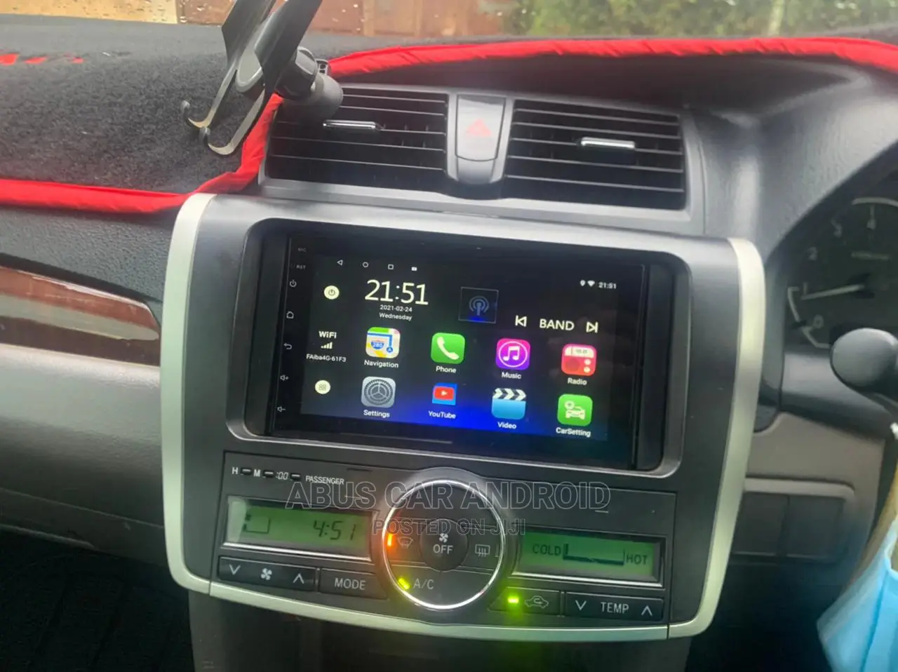 Toyota Premio 7 Inch Android Stereo in Kisumu Central Vehicle Parts