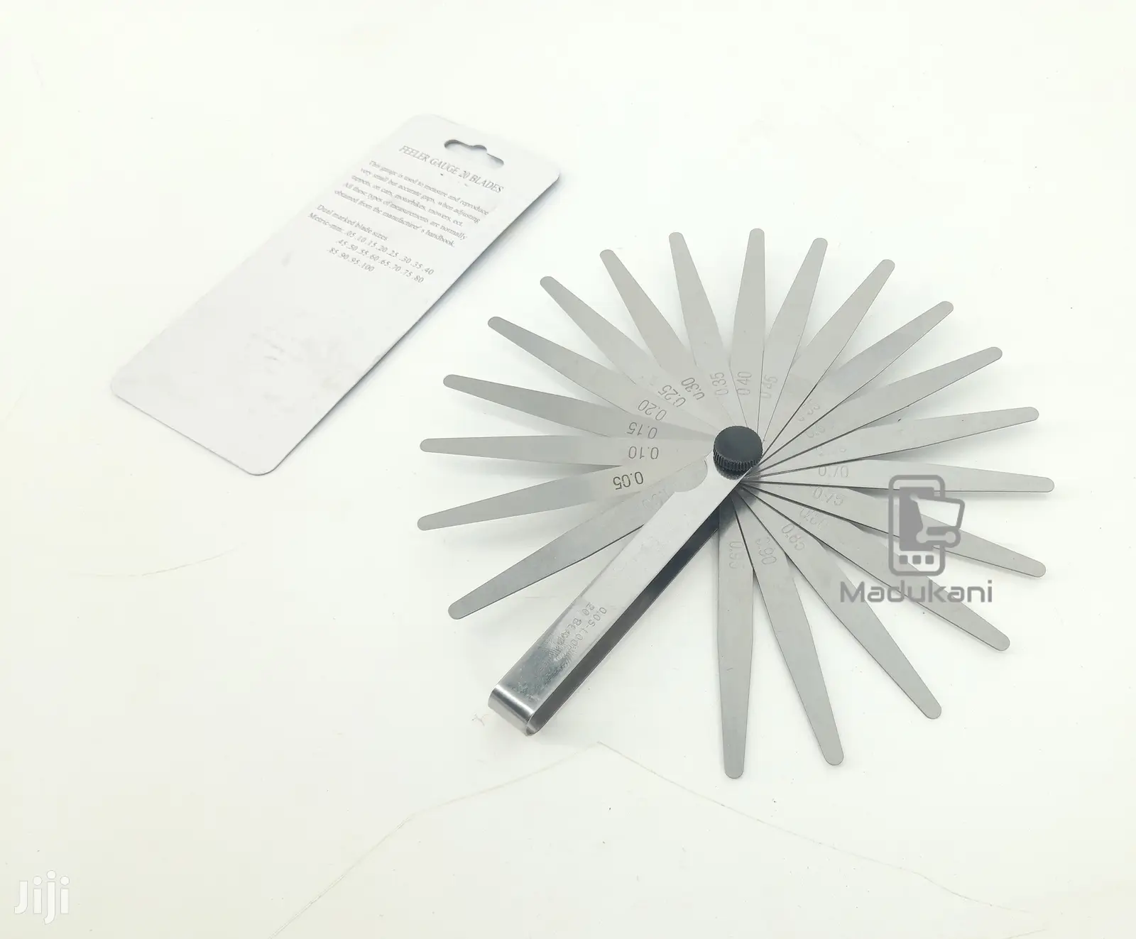 20 Blades Metric Feeler Gauge