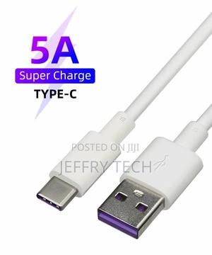 USB Type C Cable 5A Surper Fast Charging Mobile Phone Data C - thumbnail 2